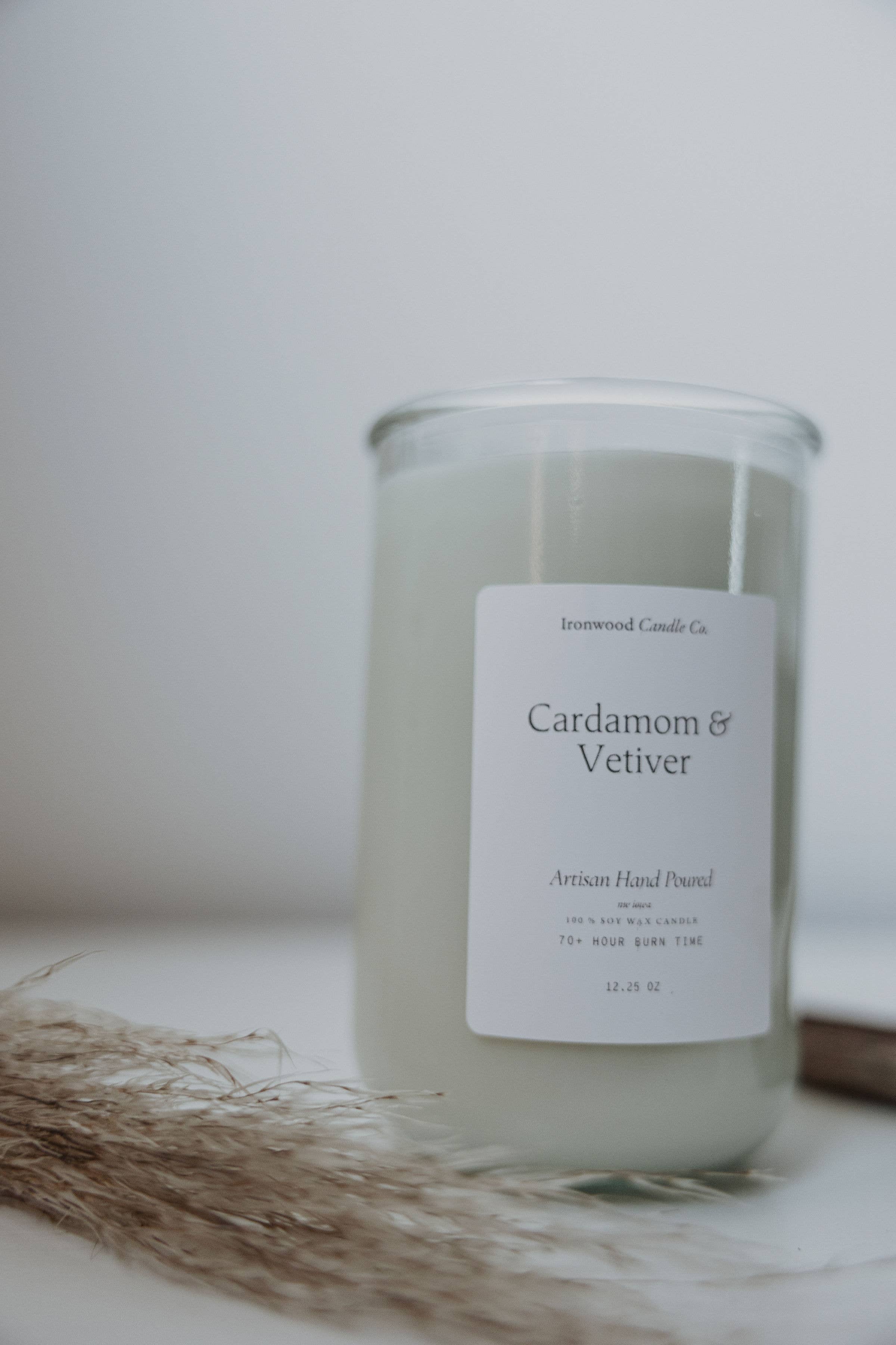 Ironwood Candle Co. - Wholesale Jar/Filled Candle - CARDAMOM & VETIVER SOY CANDLES13