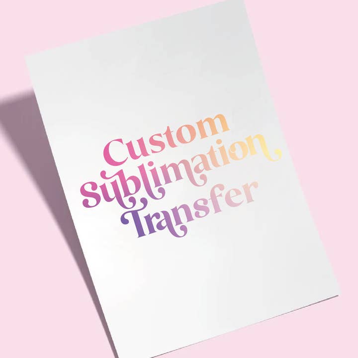 RBA Transfers - Wholesale Sublimation Transfer - Custom Sublimation Transfer - Gang Sheet0