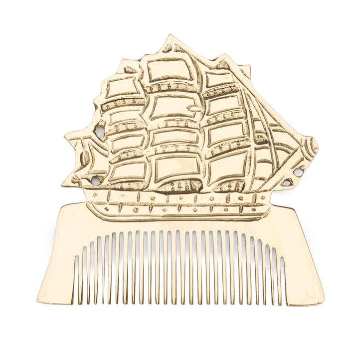 Ship Brass Comb for wholesale by Siren Song