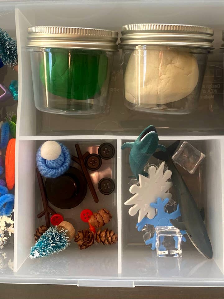 Winter Sensory Kit for wholesale by Doughlightful