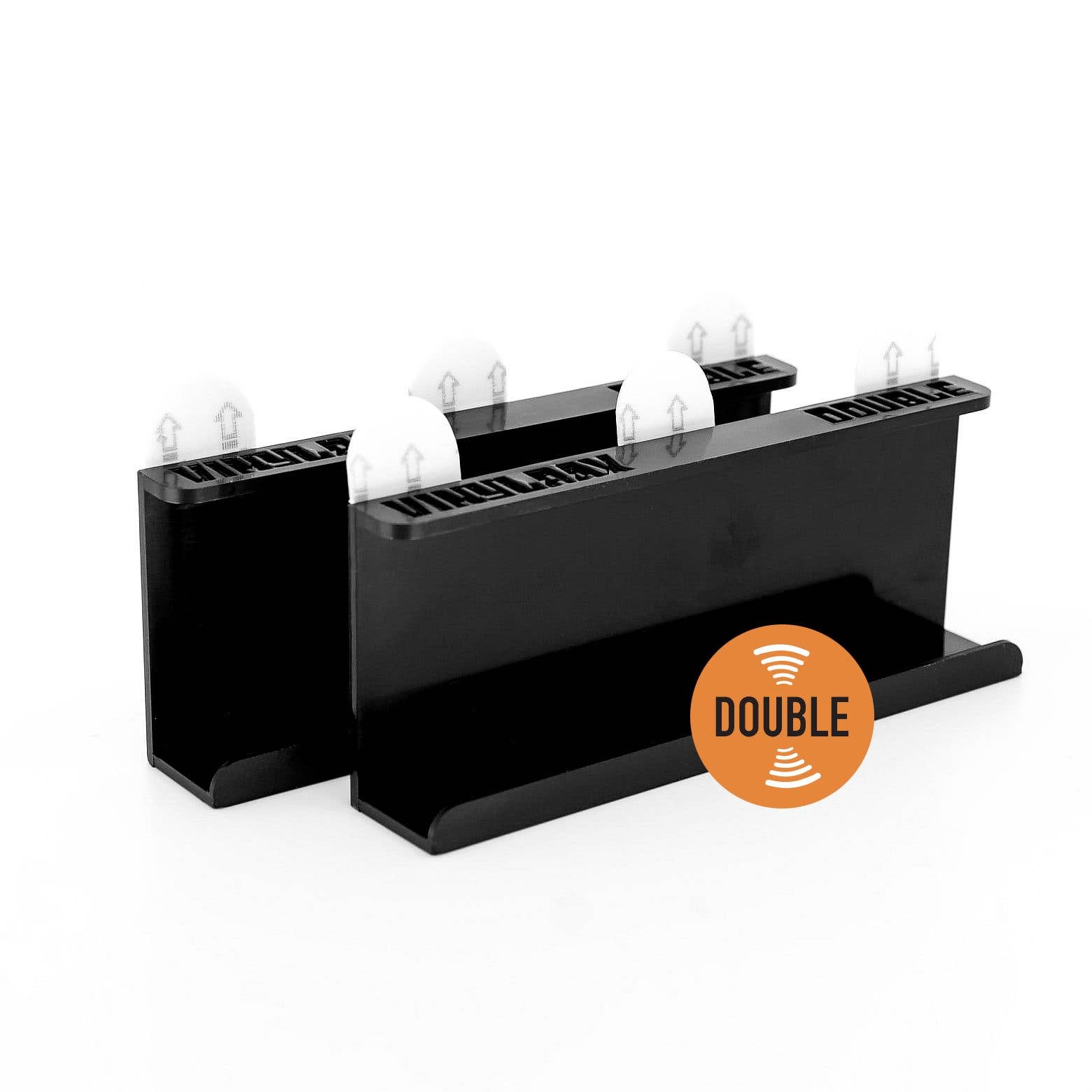 Ocean Peak Australia and New Zealand Pty Ltd - Wholesale Wall Mounted Shelf - Vinylrax Double – Black0