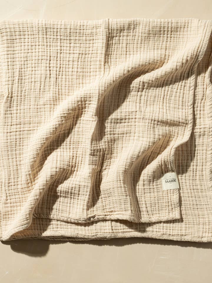 Manta bebé arrugada Enes | Arcilla para venta al por mayor de Saardé