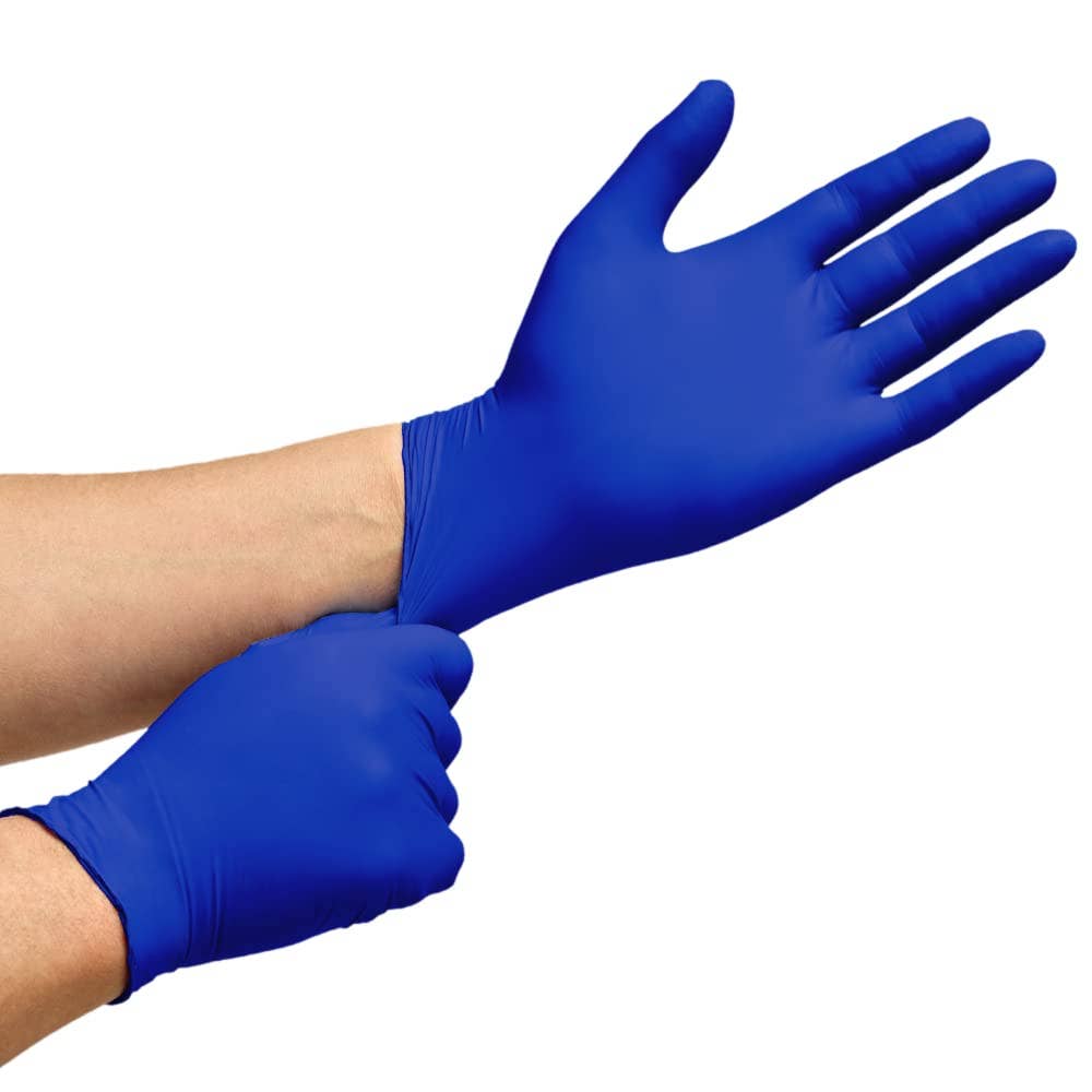 Inspire - Wholesale Gloves - Unisex - Inspire Nitrile Blue Gloves 1000 Count2