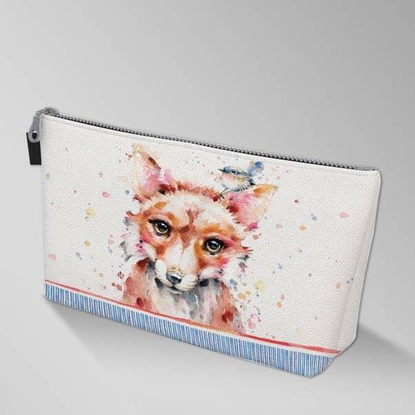 Bolsa de maquillaje - Little Fox de Sillier Than Sally para venta al por mayor de ArtSHINE