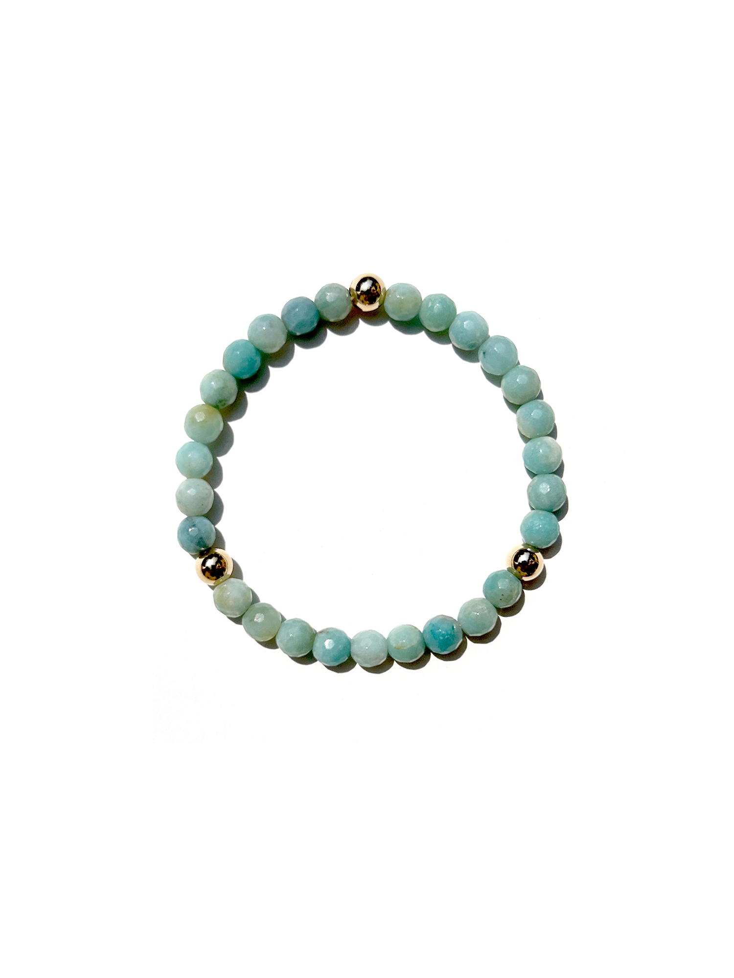 Kaylie Dawn Jewelry – wholesale Beaded bracelet – Coastal Amazonite Beaded Handmade Bracelet, 14K Gold Filled1