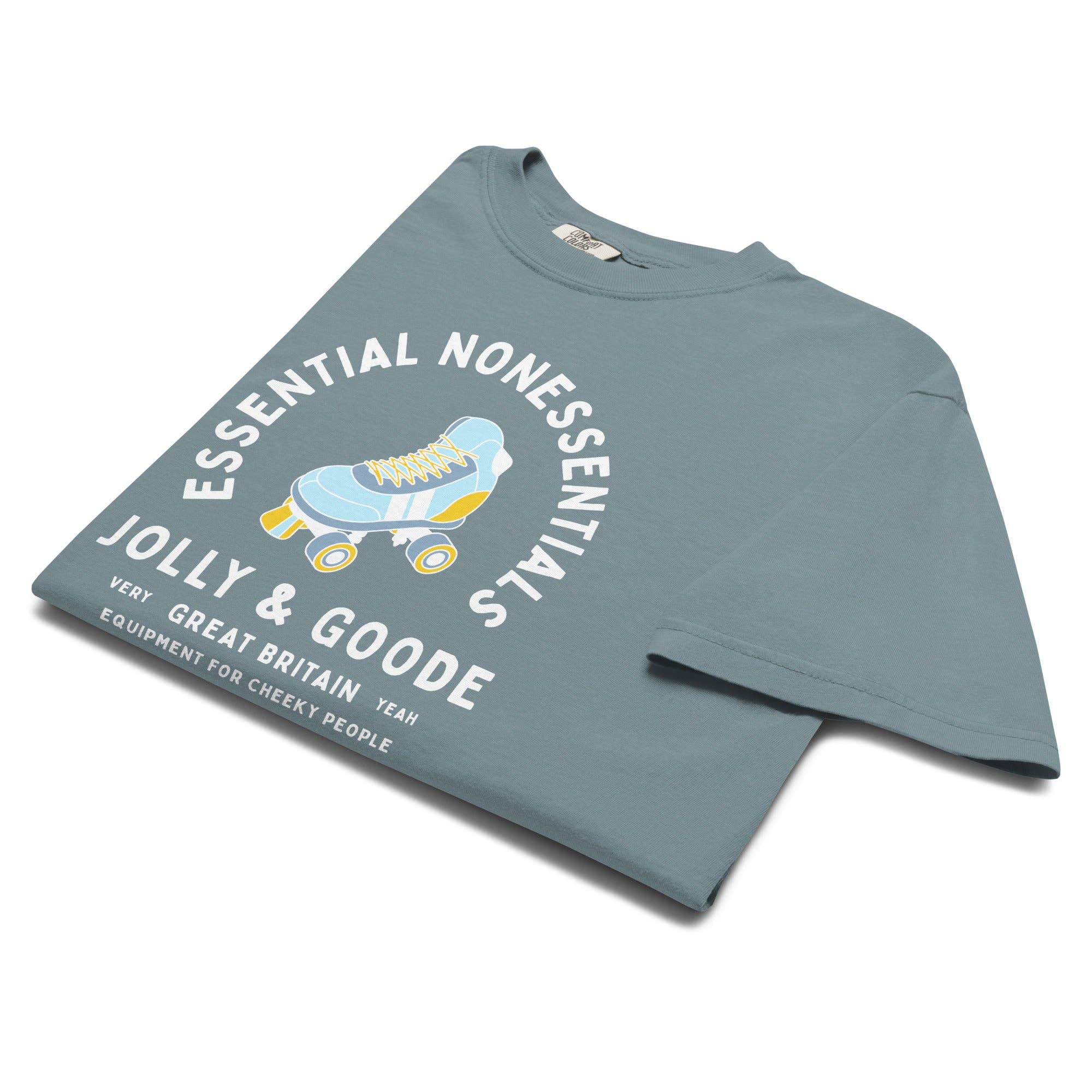Jolly & Goode - Wholesale Screen Printed T-Shirt - Unisex - Essential Nonessentials Roller Skate Tee12