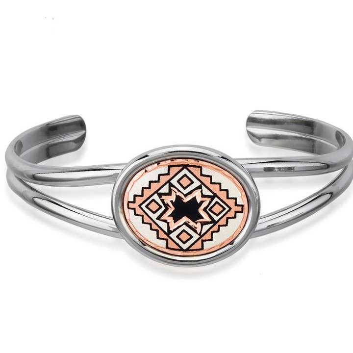COPPER ARTS INC. – wholesale Manschettarmband – OW 721 Native Star Wire Armband
