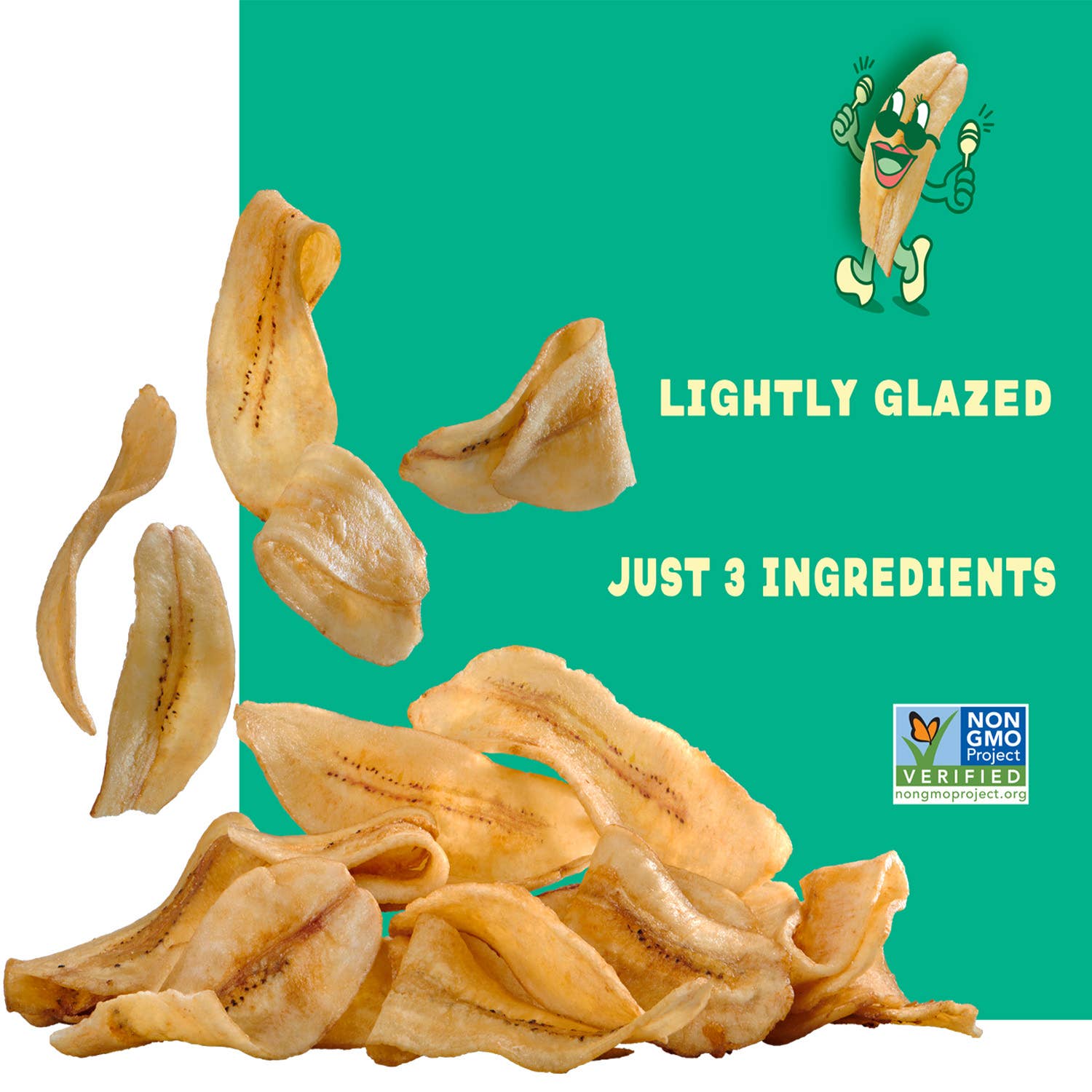 Sun Tropics - Vente Collations aux fruits - Sun Tropics Chips de Banane Saba - Original, 6,0 oz - PACK DE 63