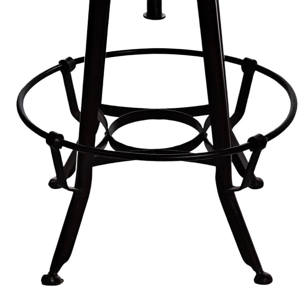 NACH - Wholesale Stool - Industrial Bar Stool, Leather4