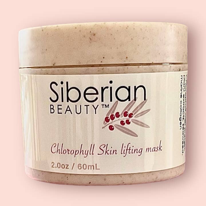 Chlorophyll Skin lifting mask for wholesale by Siberian Beauty