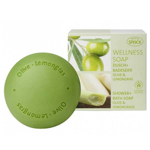 Wellness Soap Olive & Lemongrass for wholesale by Speick