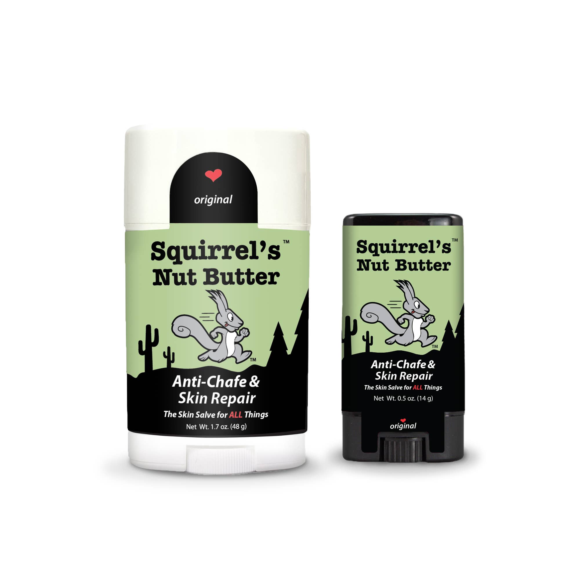 Squirrel's Nut Butter – Großhandel Heilsalbe/Balsam/Creme – Anti-Reib-Sticks