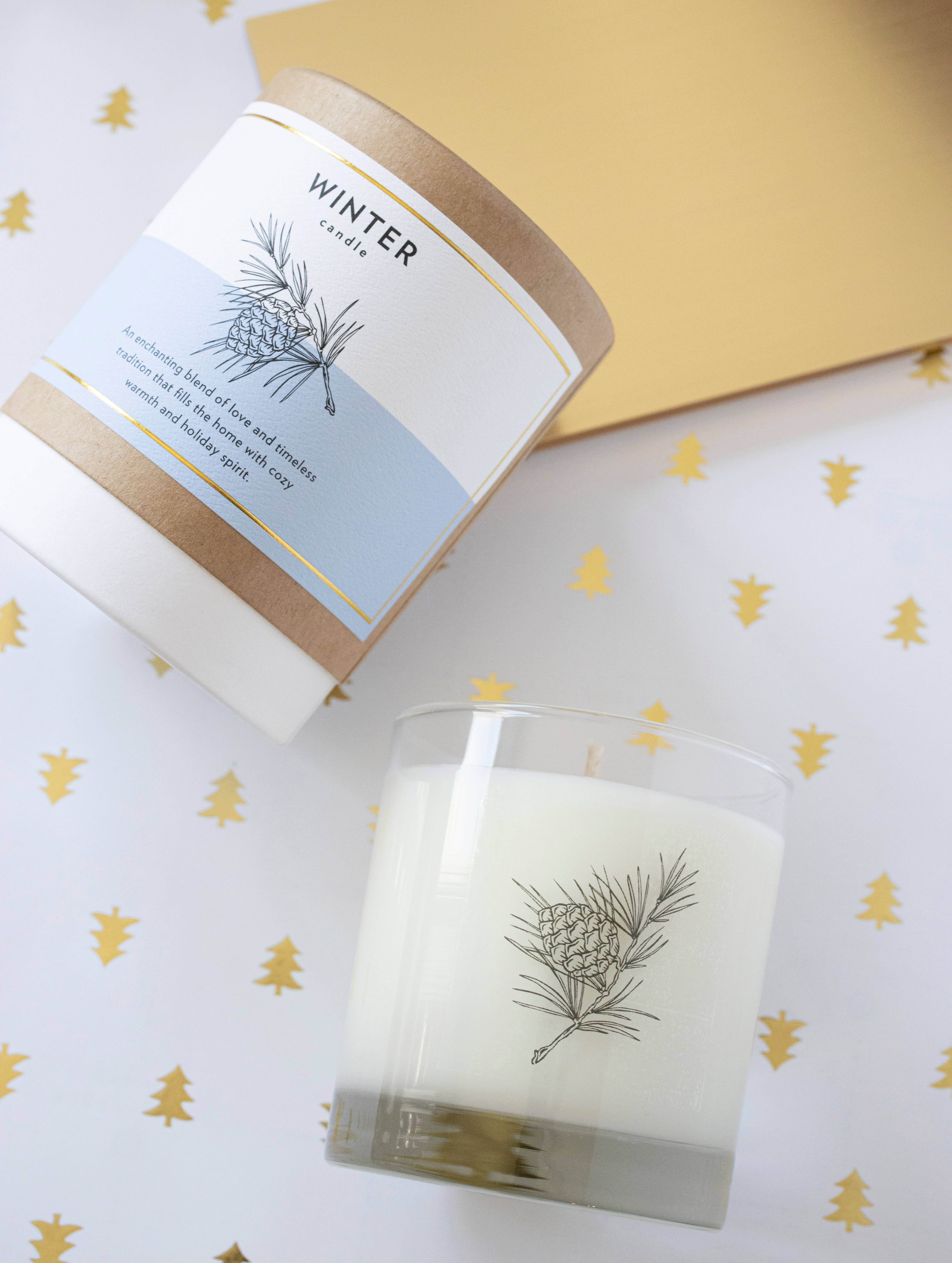 Scripted Fragrance - Wholesale Jar/Filled Candle - Winter Seasonal Soy Candle5