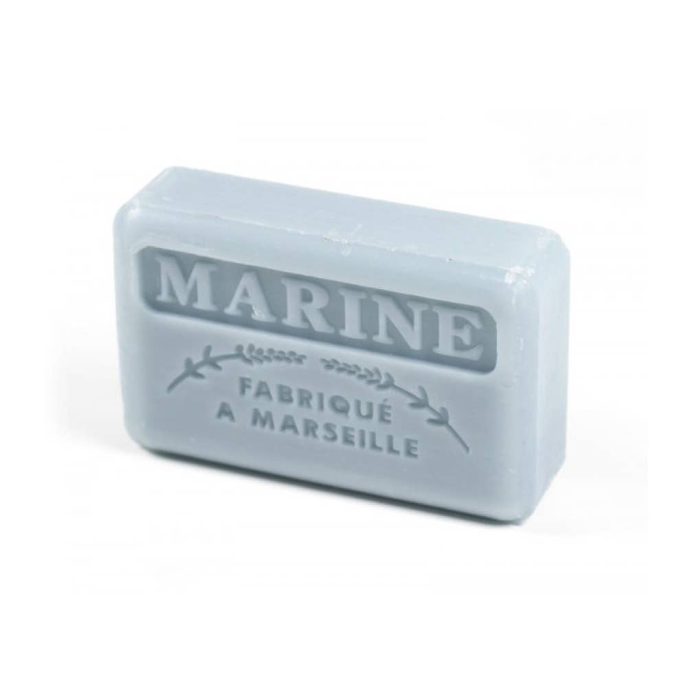 Au Savon de Marseille - Wholesale Bar Soap - Marine - French soap with organic shea butter 125g