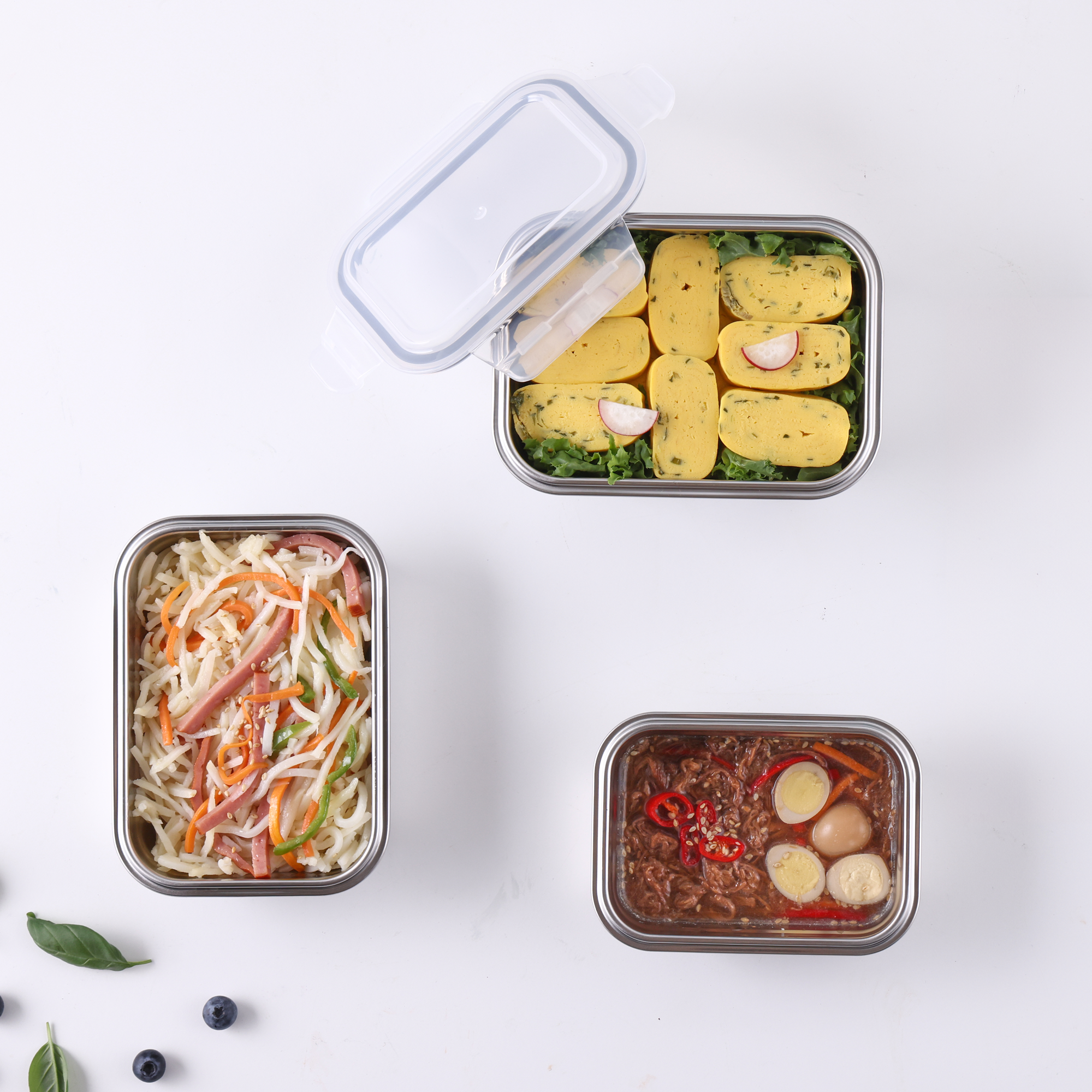 Neoflam - Wholesale Food Storage Container - Stainless Steel Rectangle Food Container5