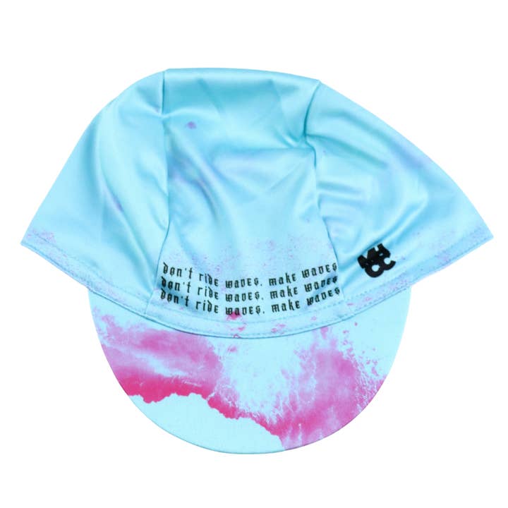 Make Waves Cycling Cap for wholesale by MHCC Cycling Streetwear
