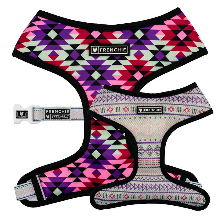 Frenchie Duo omkeerbaar harnas - Southwest Dusk voor wholesale door Frenchie