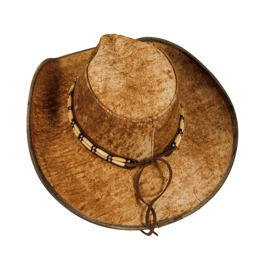 Jurassic Genuine Leather Western Cowboy Hat - Style Ambush for wholesale on Faire1