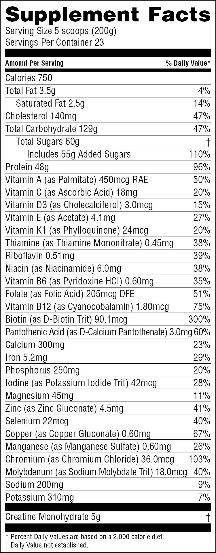 swiig - Wholesale Protein/Superfood Powder - Vanilla Daily Mass Builder, Protein Powder5