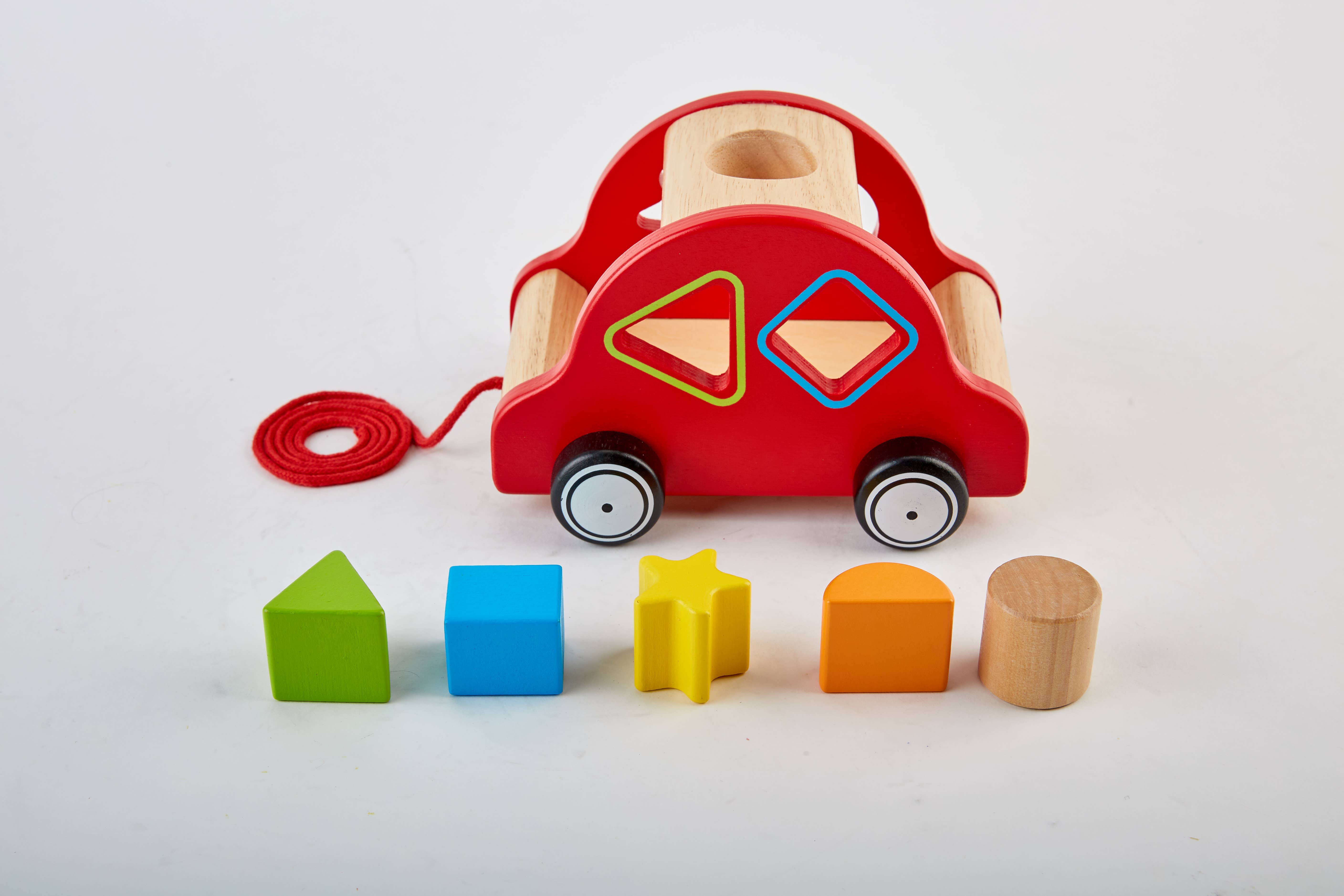 Hape Toys - Vente Jouet en bois – enfant - Trieur de voitures PINTOY Happy2