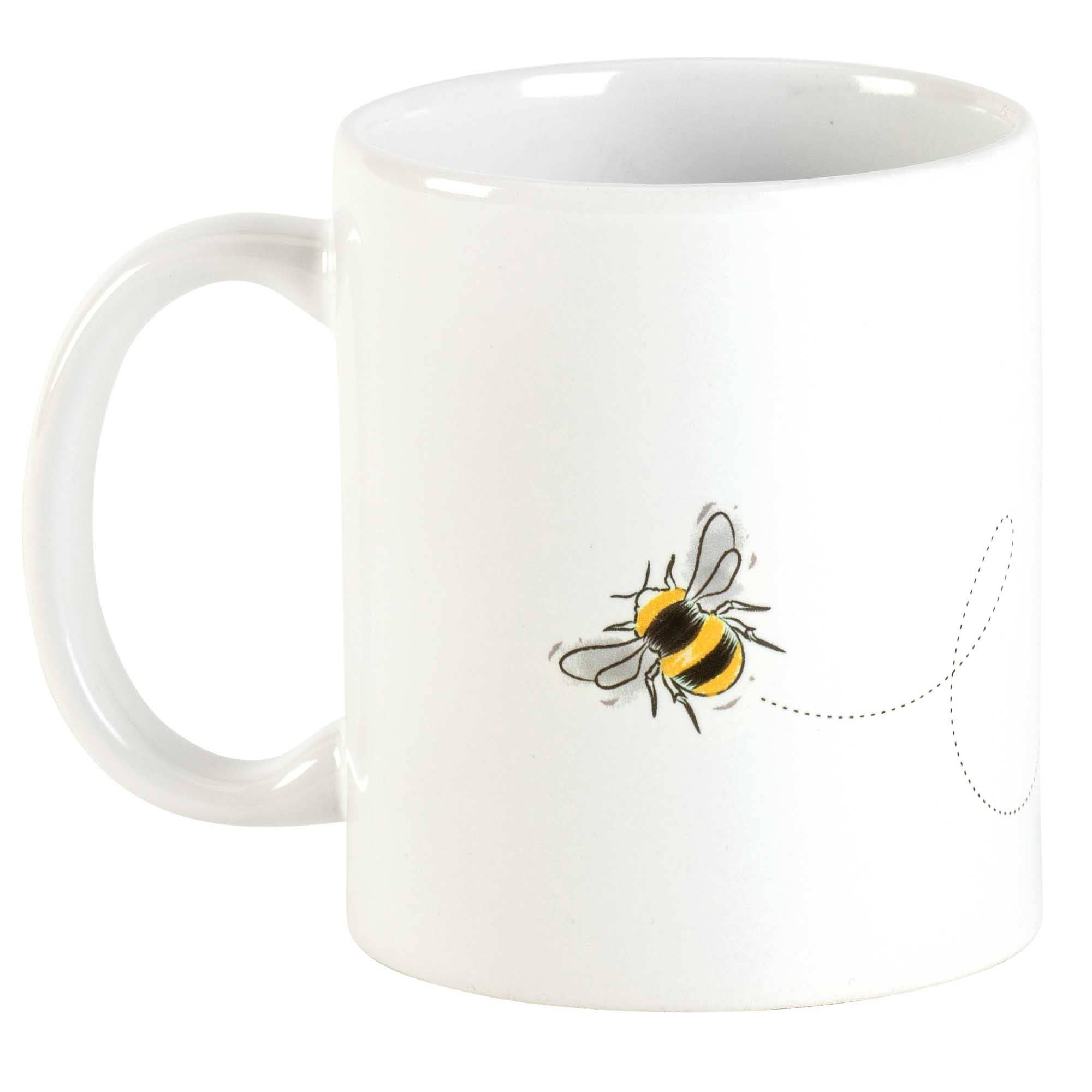 Bumble Bee Console Travel Mug Coffee Mug Fits in Car Holder 14 oz –  BumbleBee Pottery