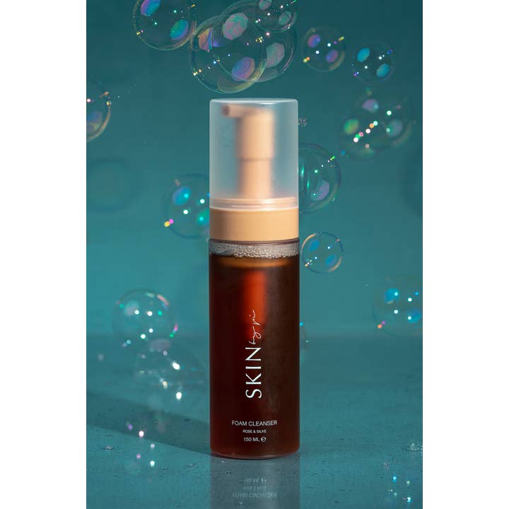 SKIN BY PI – wholesale Facial cleanser – Rose & Silk Foam Cleanser3