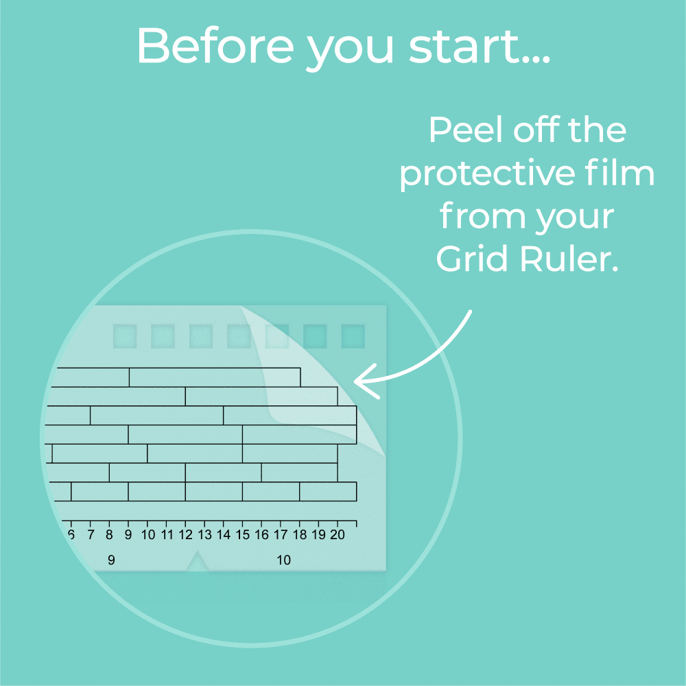 Oops a Daisy UK Ltd – wholesale Stencil/craft die – Universal Journal Grid Ruler - No Spaces7