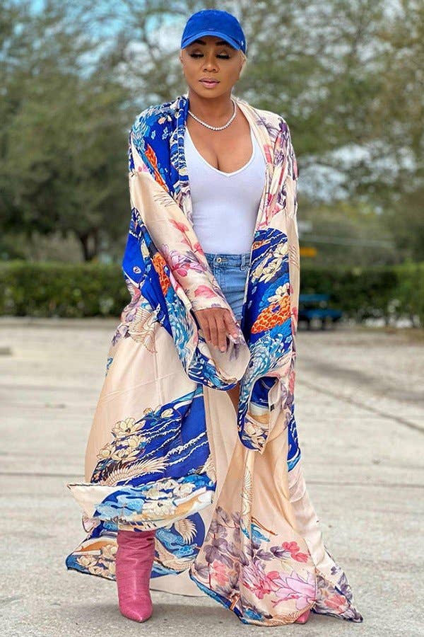 Aria Romance - Wholesale Kimono - Women's - Colorblock Smock Top8