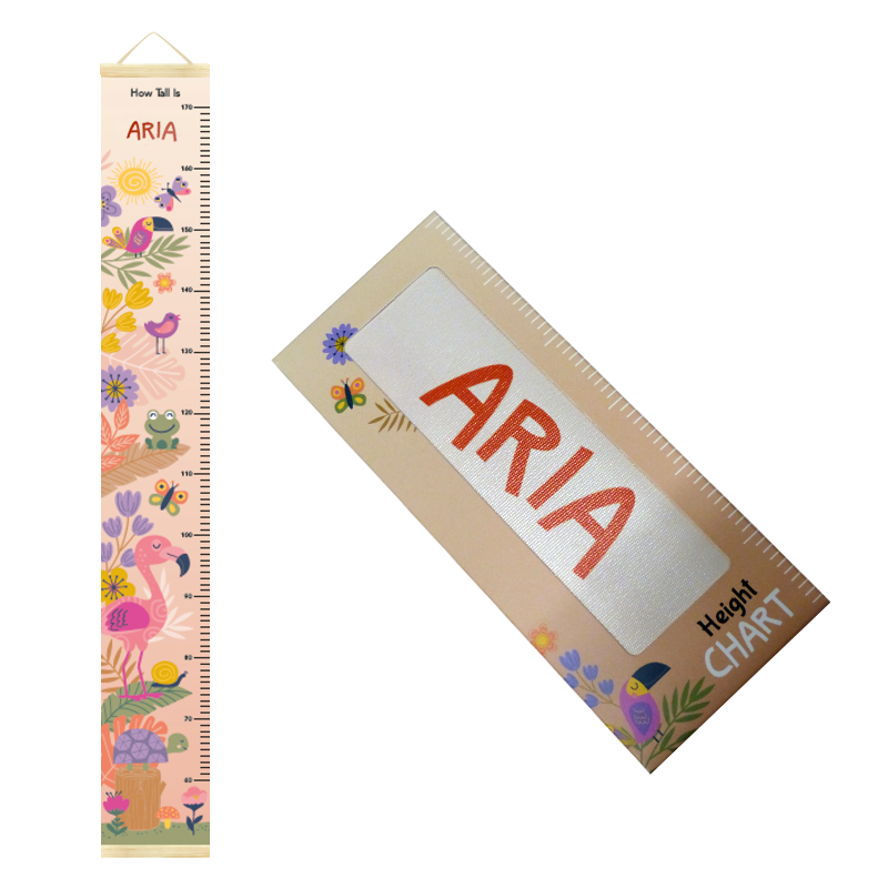 Instant Gifts International – wholesale Growth chart – Child & baby – Personalised Height Charts4