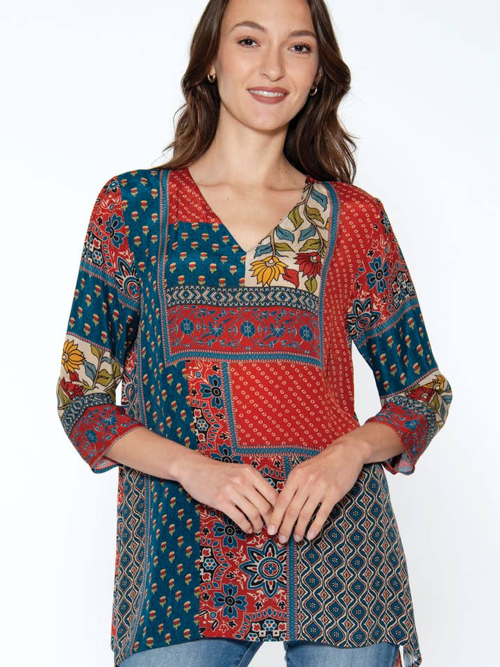 Denim Coral Ananda Tunics for wholesale on Faire3