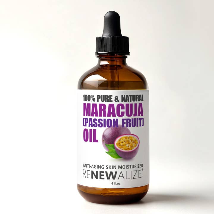 Organic Maracuja (Passion Fruit) Seed Facial Oil 4 fl oz for wholesale by Renewalize
