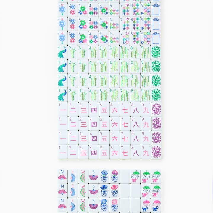 Oh My Mahjong - Wholesale Board Game - Limoncello Tiles1