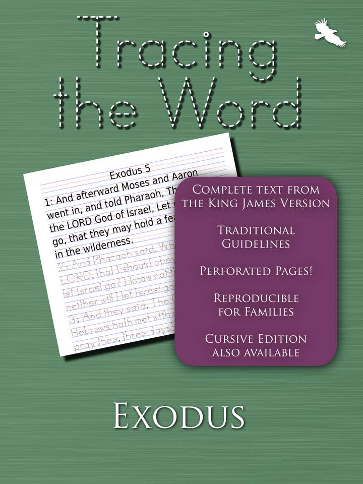 Tracing the Word: Exodus (Manuscript) for wholesale by The 4031 Family