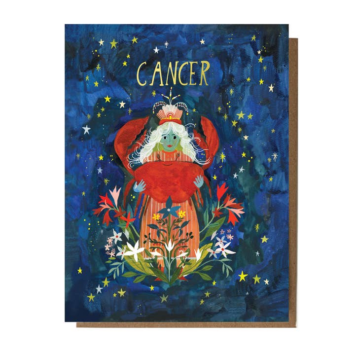 The Esme Shop - Wholesale Birthday Card - Cancer: Astrology Birthday Card