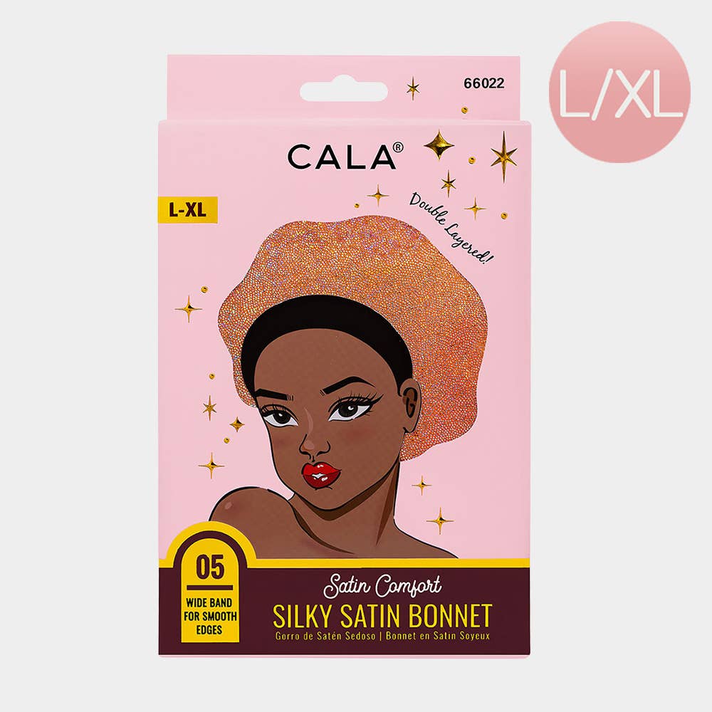 Sensibling Corp. – wholesale Sleep cap / bonnet – women's – Silky Shiny Satin Comfort Hair Bonnet9