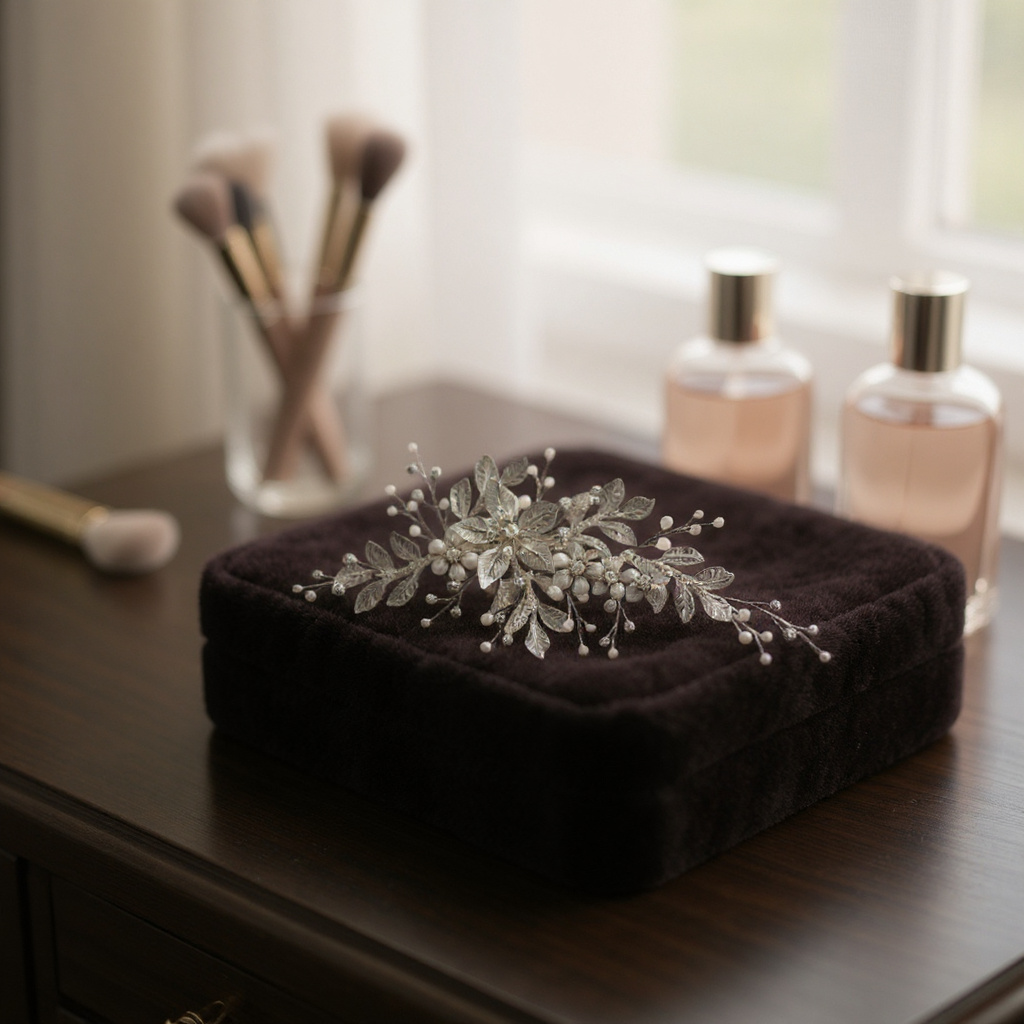 Athena Bridal Jewellery - Wholesale Fashion Headband - Women's - ATHENA COLLECTION - EXQUISITE CRYSTAL HEADPIECE - HC289 SILV5