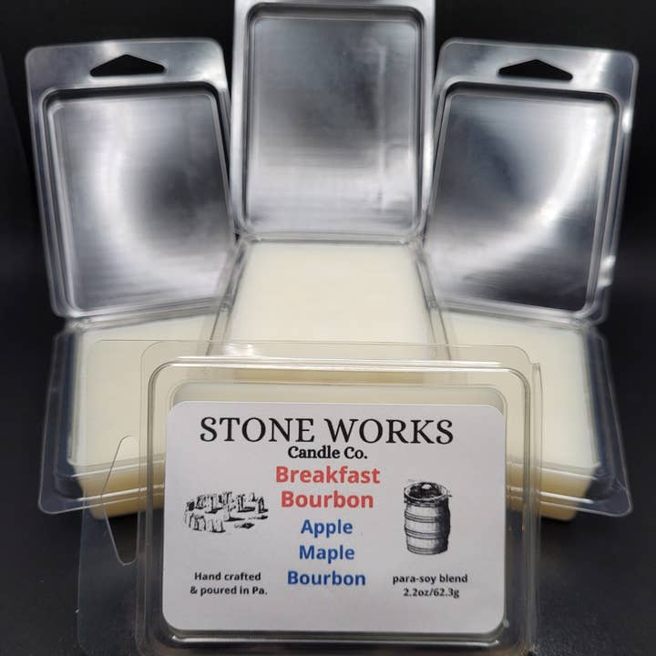 StoneWorks handmade 2.2oz wax melts for wholesale by StoneWorks Candles