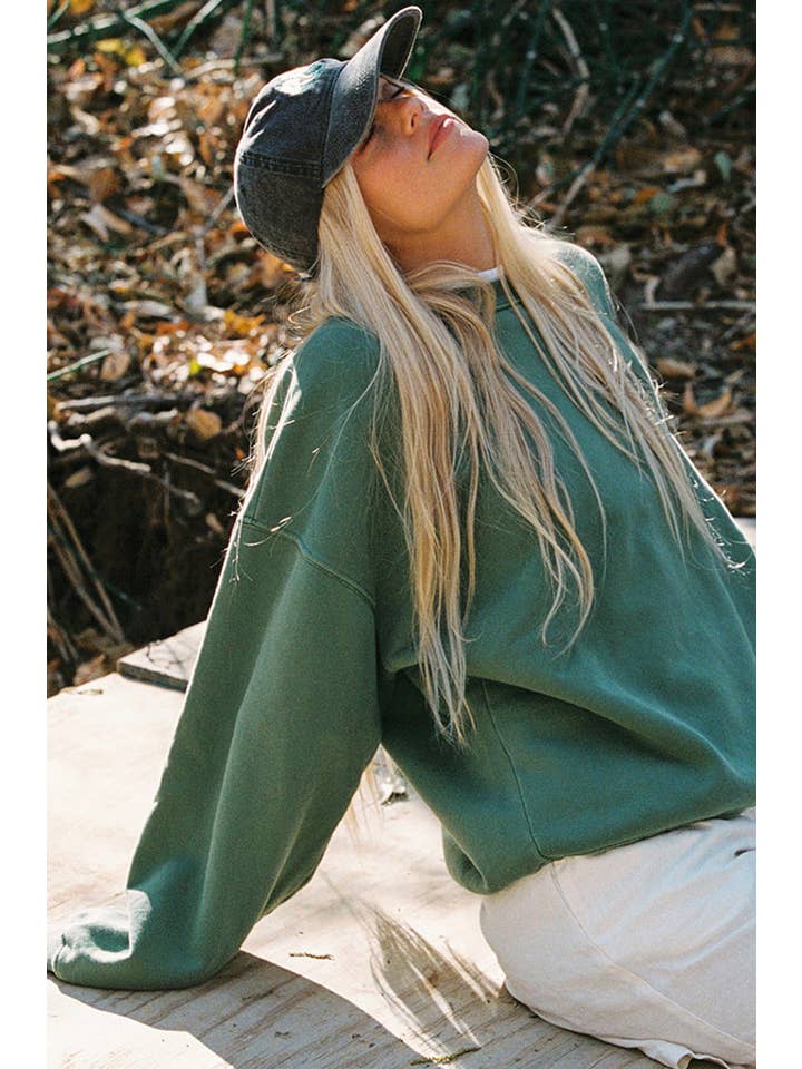 LA RELAXED - Venta al por mayor Sudadera - Mujer - Sudadera de forro polar vintage