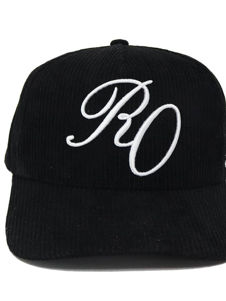 R.O Corduroy Baseball Cap for wholesale by Reuben Oliver