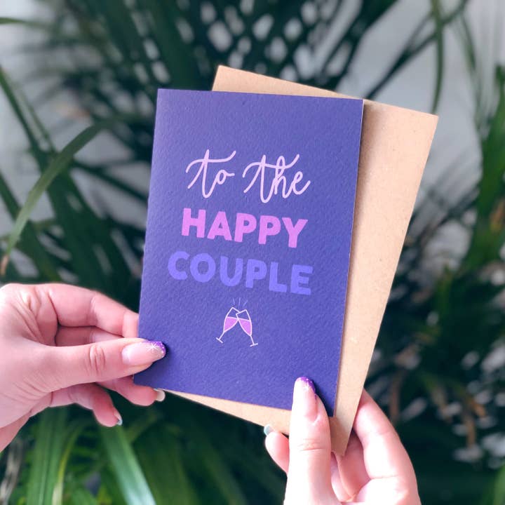 Till det lyckliga paret kort för wholesale av Xoxo Designs by Ruth