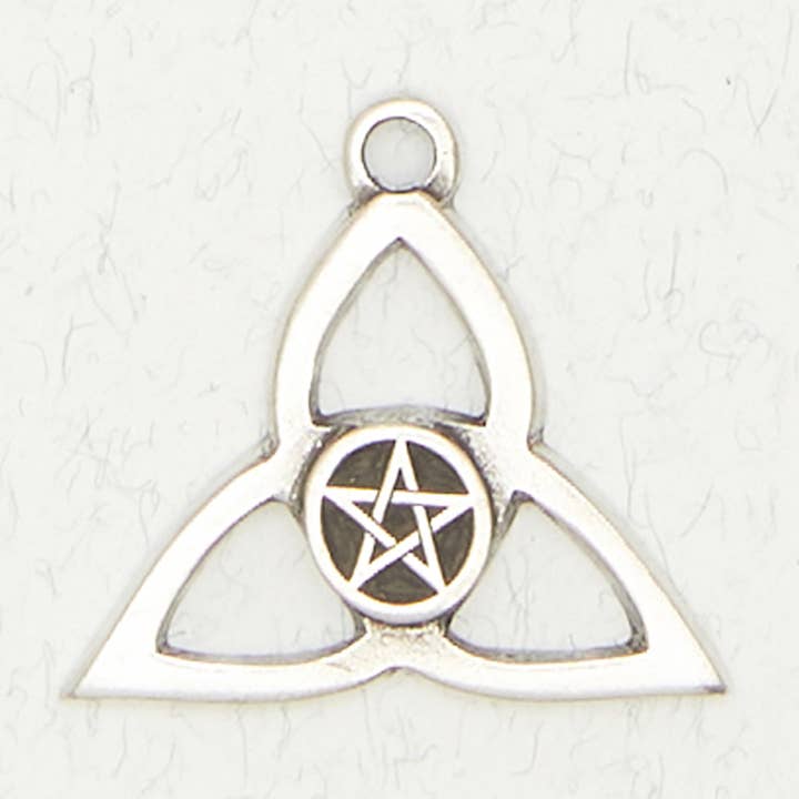 Collana con Pendente in Peltro Wicca - Pentacolo per la vendita all'ingrosso da parte di Nirvana LLC