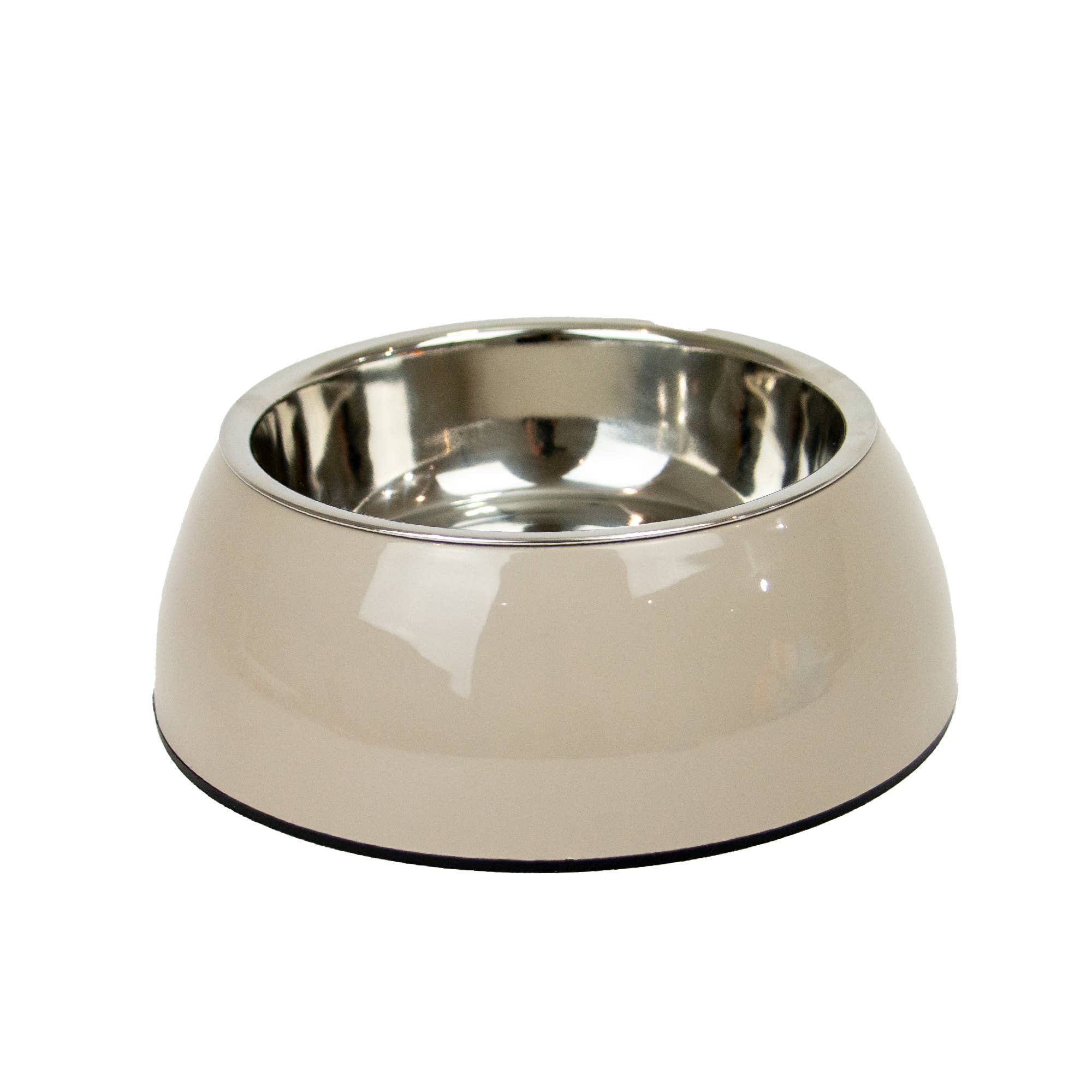 Ancol Pet Products Ltd - Wholesale Pet Bowl - Cat/Dog - Oatmeal Stainless Steel Double Walled Bowl ( L or XL )