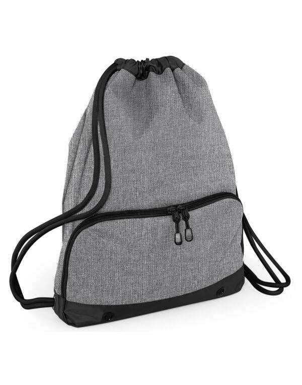 Logo Free Clothing - Wholesale Drawstring bag – Unisex - BagBase Athleisure Drawstring Bag | 18 Litre Capacity | Shoe Pocket | 6 Colours | One Size3