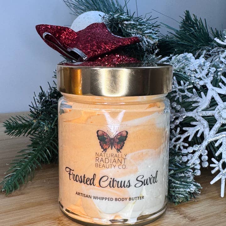 Manteiga Corporal Artesanal Batida de Cítricos Gelados por atacado de Naturally Radiant Beauty
