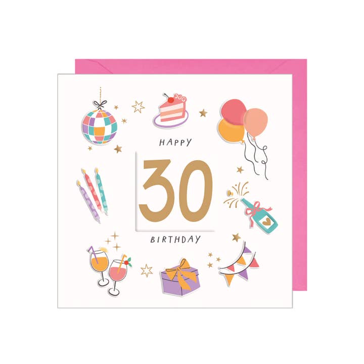 Happy Birthday - 30 for wholesale by Rosanna Rossi