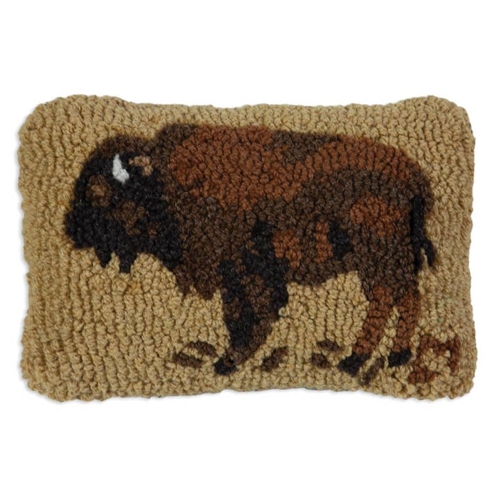 Chandler 4 Corners - Wholesale Throw/decorative pillow - Golden Buffalo Decorative Wool Pillow