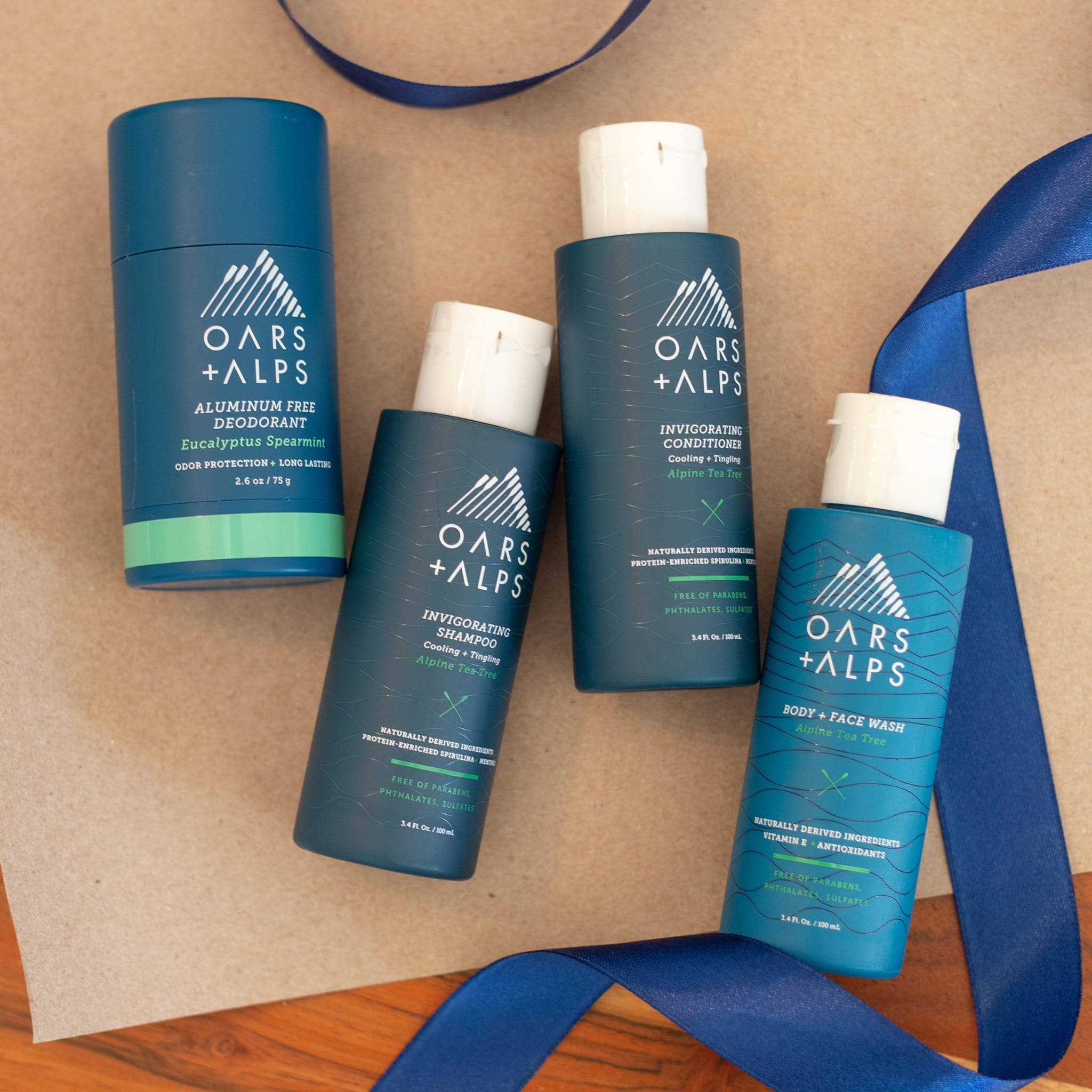 Oars + Alps - Wholesale Bath & Body Set - Clean Getaway Kit Men's Travel Essentials Gift Set6