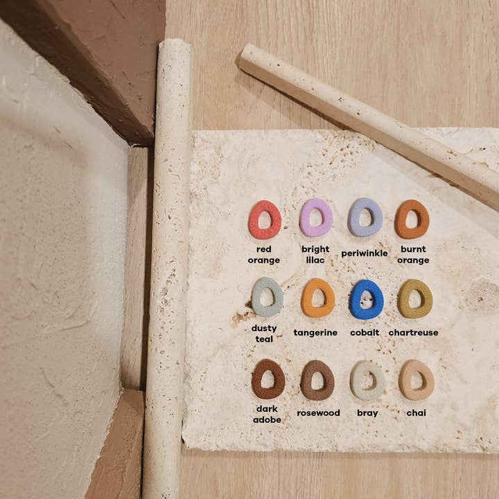 That Clay Girl Co. - Wholesale Dangle Earrings - Polymer Clay Earrings | Multicolored Earrings | Link Earring5