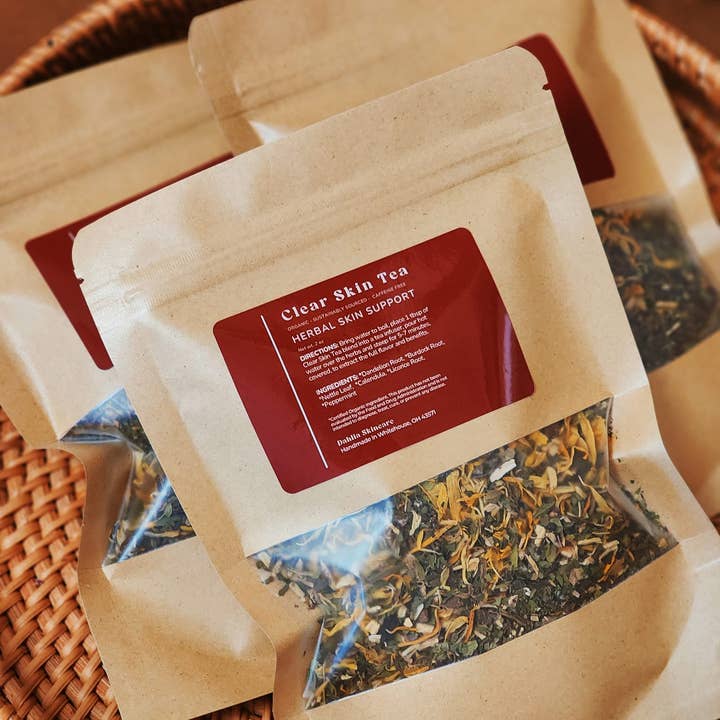 Dahlia Skincare - Wholesale Health/Detox Tea - Clear Skin Tea1