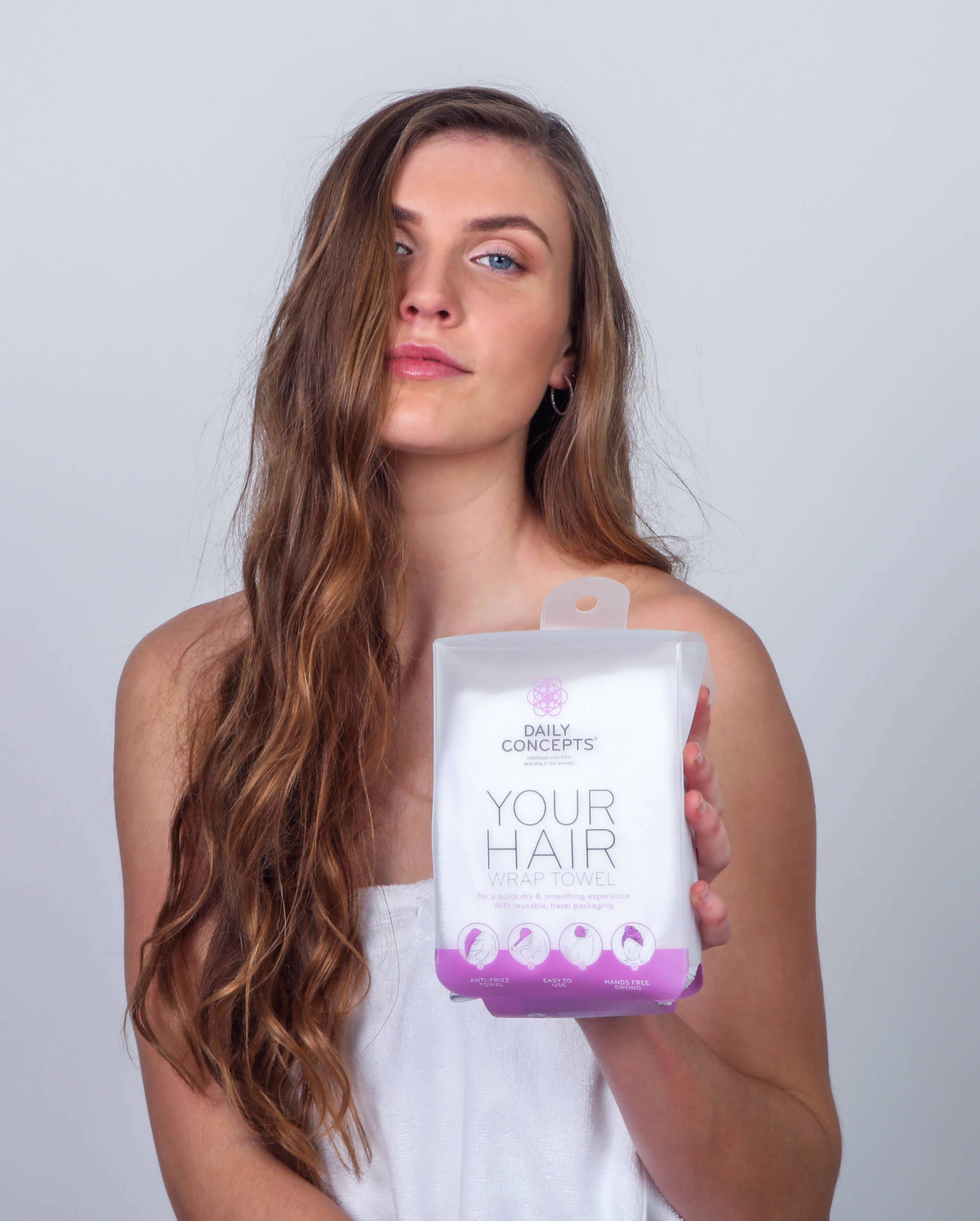 Daily Concepts - Wholesale Hair Towel/Wrap - Daily Hair Towel Wrap15